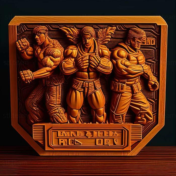 3D model Streets of Rage 3 game (STL)